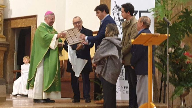 El Bisbe Taltavull va presidir la cloenda dels actes de la Confraria de Sant Crist&nbsp;d'Inca