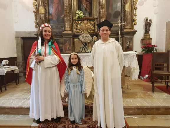 La comunitat de Biniamar es va reunir a l'església parroquial per celebrar les&nbsp;Matines