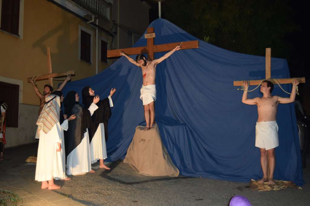 Lloseta recupera el seu tradicional Viacrucis pels carrers del&nbsp;poble