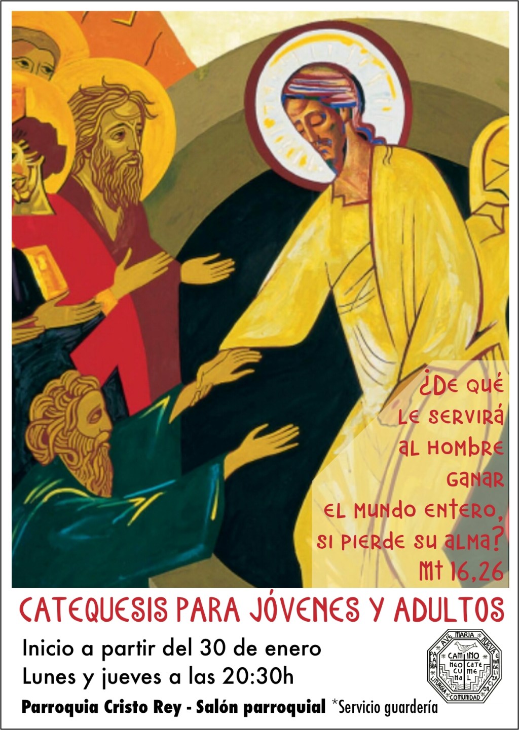 CATEQUESIS PER A JOVES I&nbsp;ADULTS