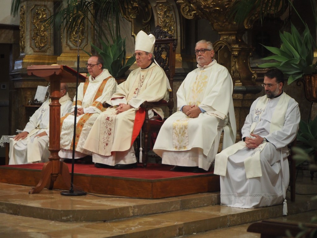 El bisbe auxiliar de Barcelona Mons. Javier Vilanova presideix la festa de Santa Maria la&nbsp;Major